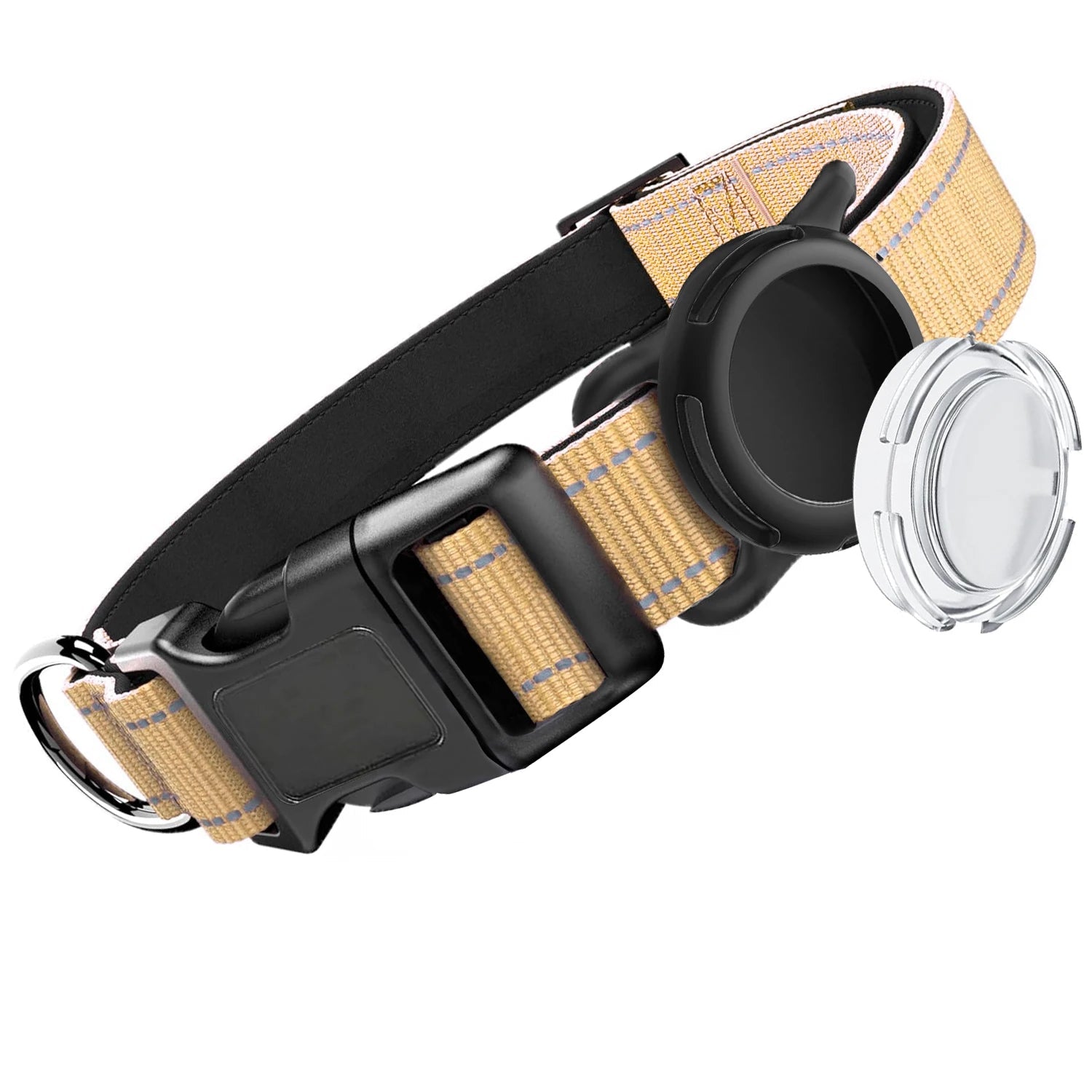 SafeTrack Reflective AirTag Dog Collar