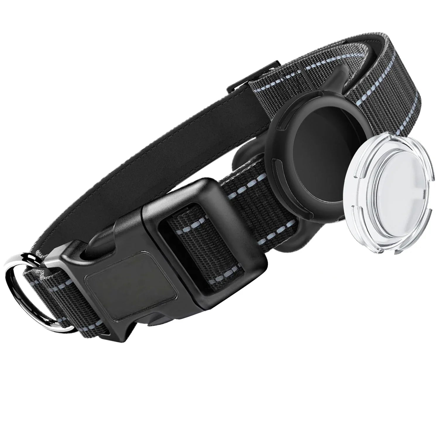 SafeTrack Reflective AirTag Dog Collar