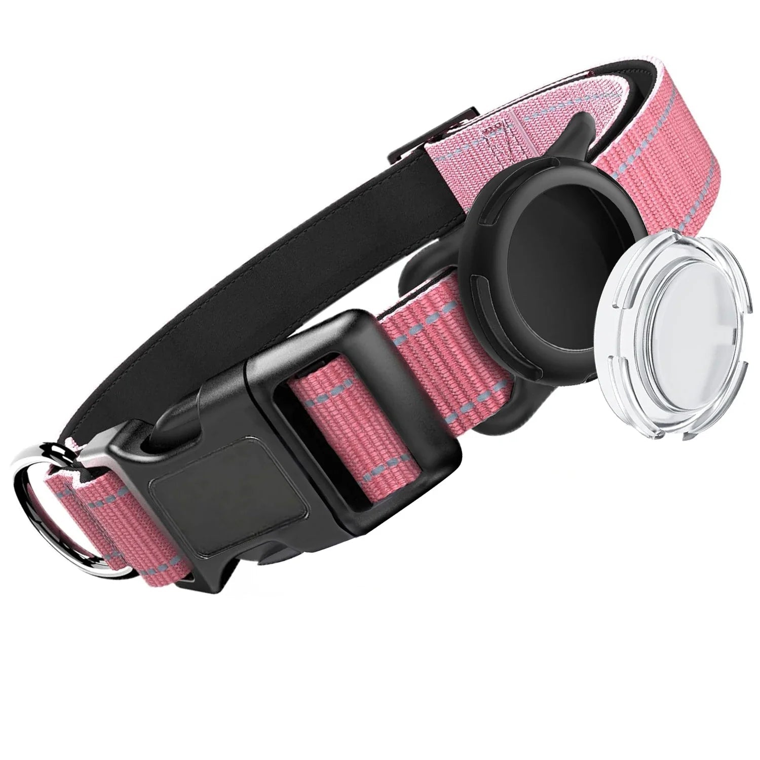 SafeTrack Reflective AirTag Dog Collar