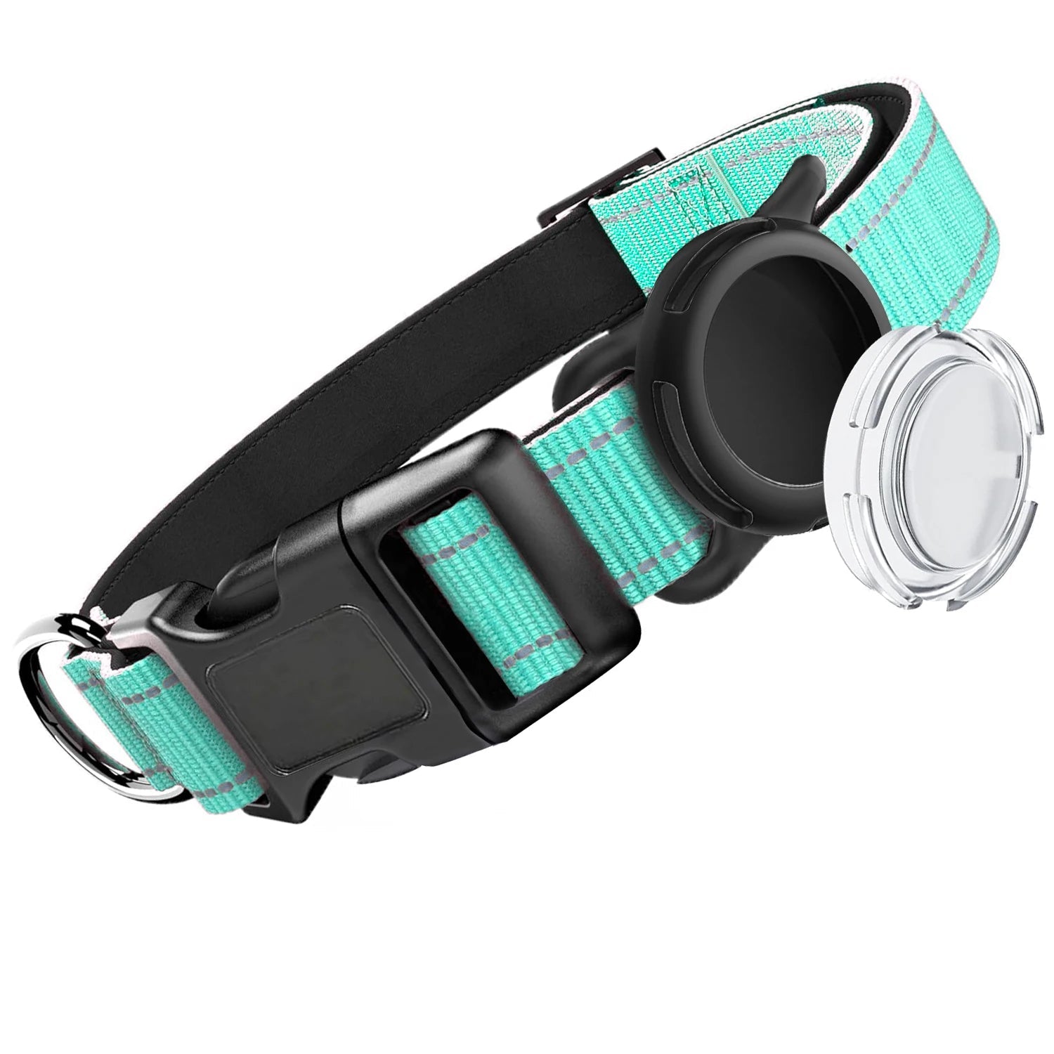 SafeTrack Reflective AirTag Dog Collar