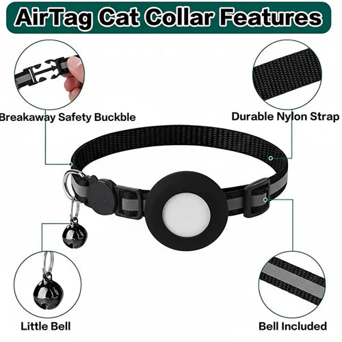 SafeTrack Lightweight Reflective Cat Collar