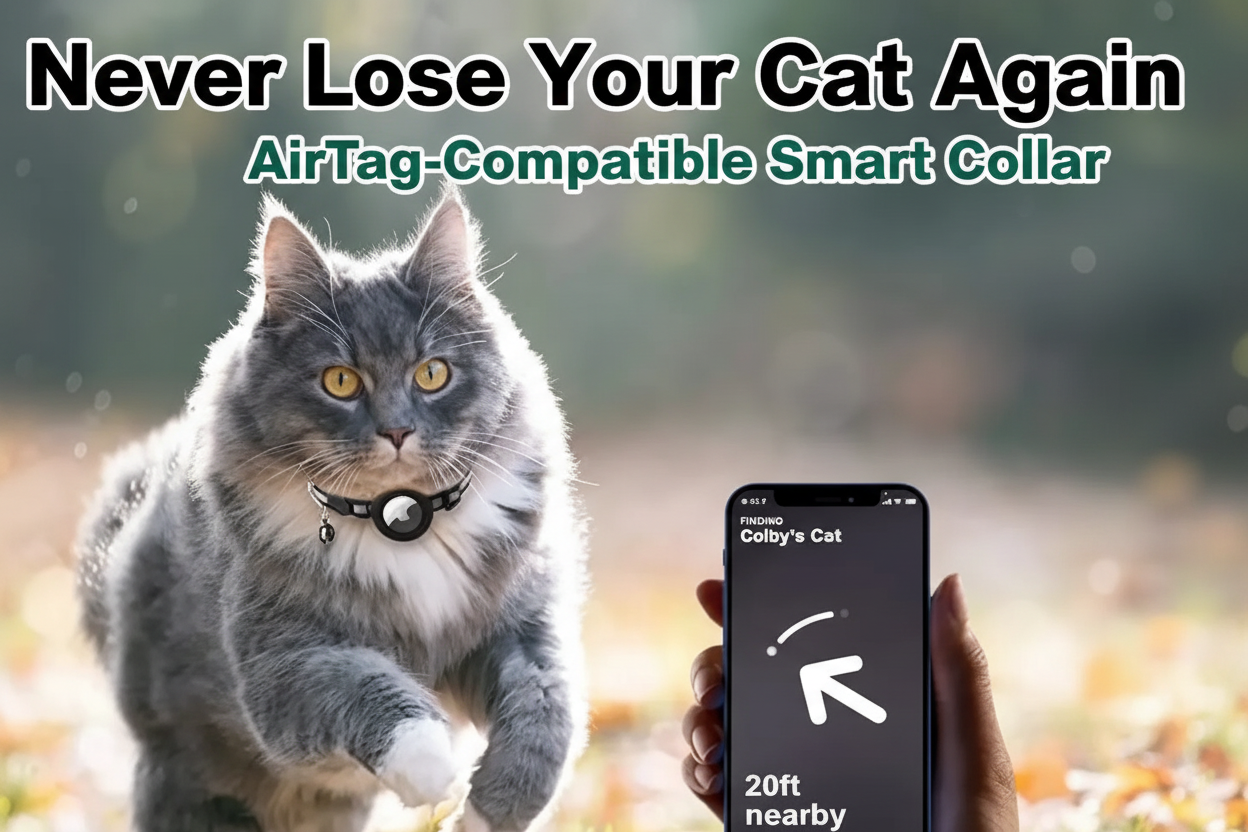 SafeTrack Lightweight Reflective Cat Collar